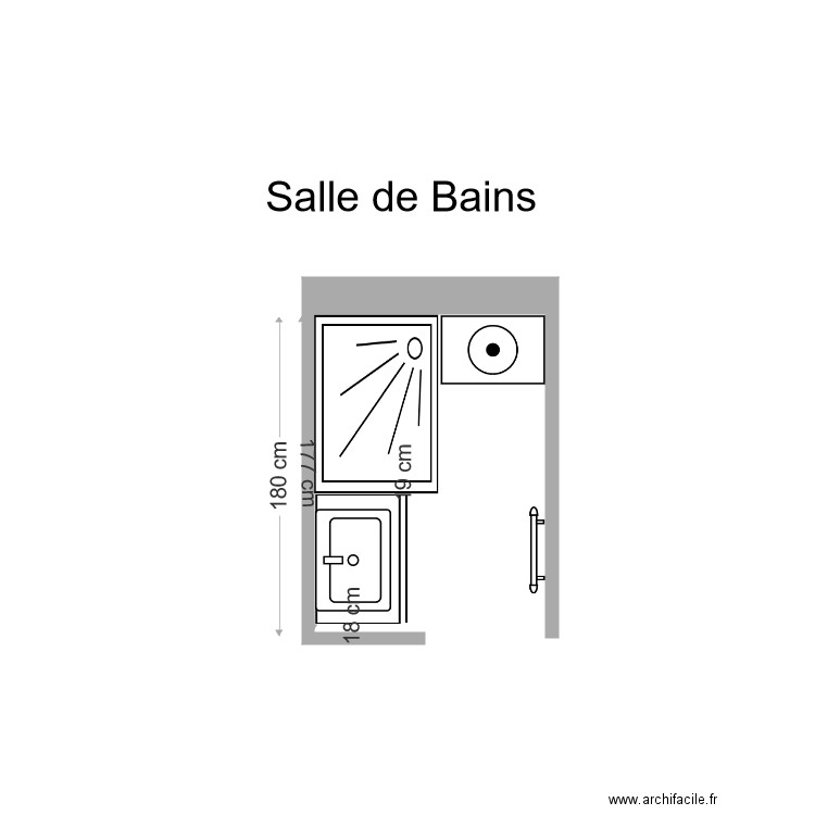 SdB 04. Plan de 0 pièce et 0 m2