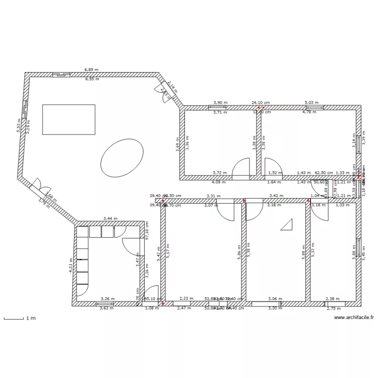 BATIMENT ECOLE. Plan de 