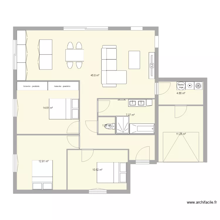 MAISON ST DREZERY 2. Plan de 