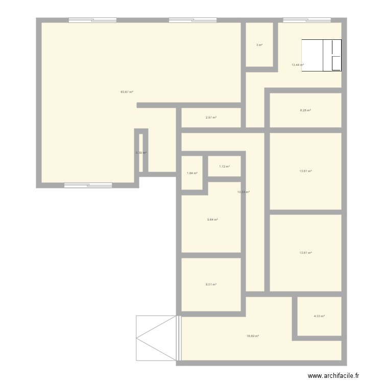 Plan Saint Léger v3. Plan de 0 pièce et 0 m2