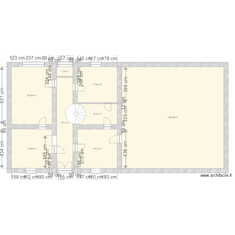 maison Mangiennes coté avant. Plan de 0 pièce et 0 m2