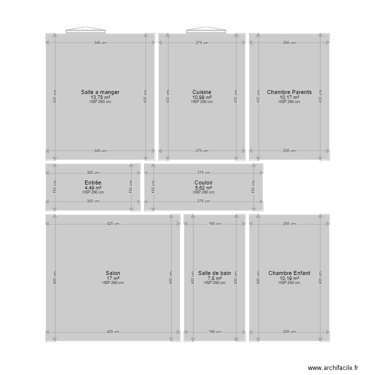 Travaux Bastien. Plan de 0 pièce et 0 m2