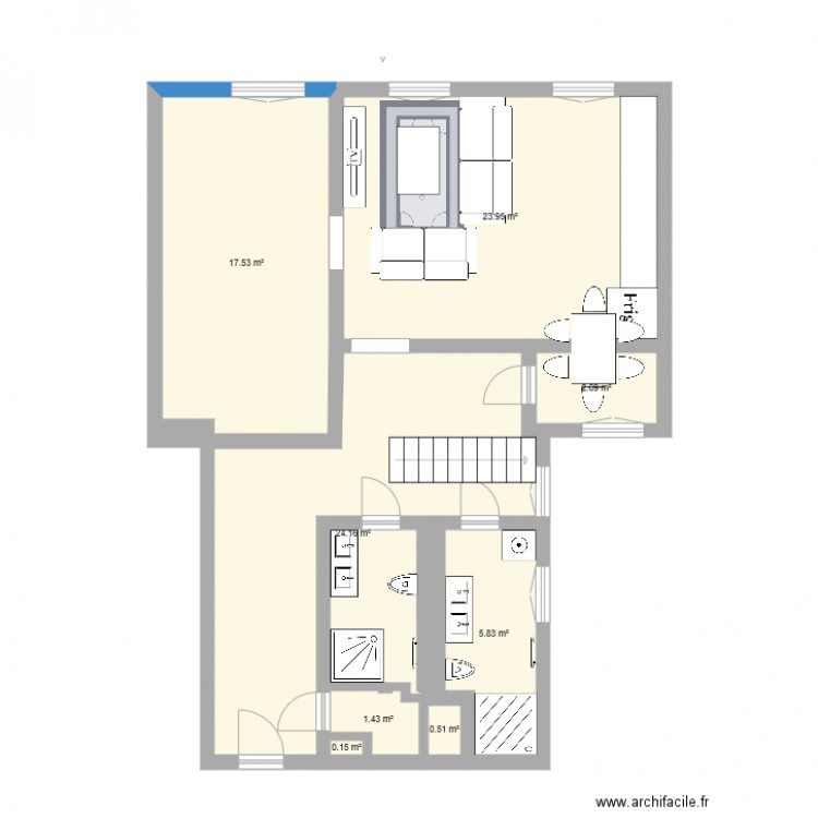 honved actuel. Plan de 0 pièce et 0 m2