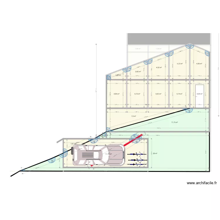 Clusaz Projet22 8X11 Croise. Plan de 