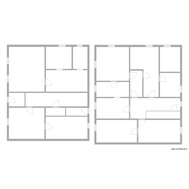 MOREIRA ST MARTIN. Plan de 