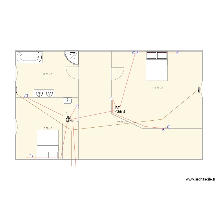Lezay. Plan de 0 pièce et 0 m2