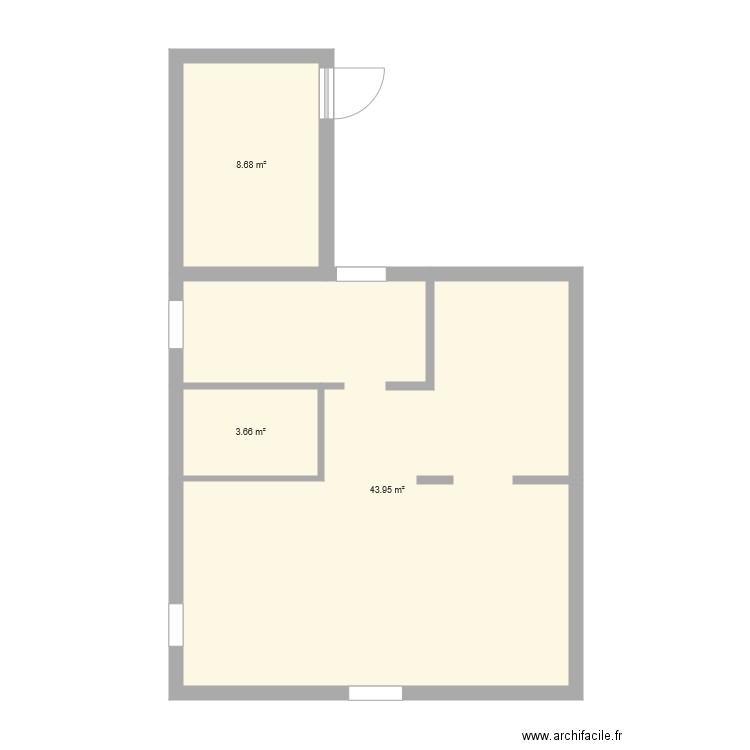 FERME AUBERGE V1. Plan de 0 pièce et 0 m2