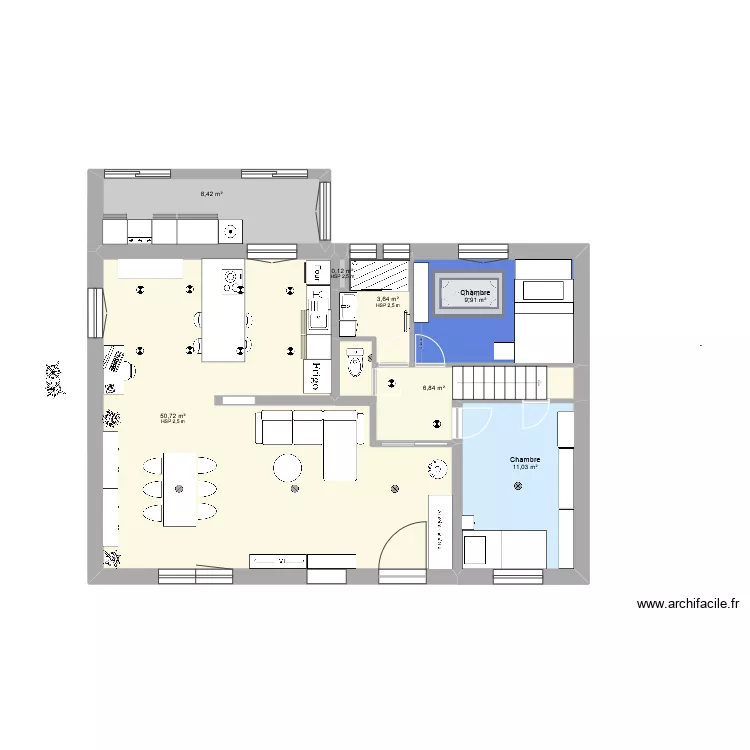 Maison plan 1. Plan de Maison plan 1. Plan de