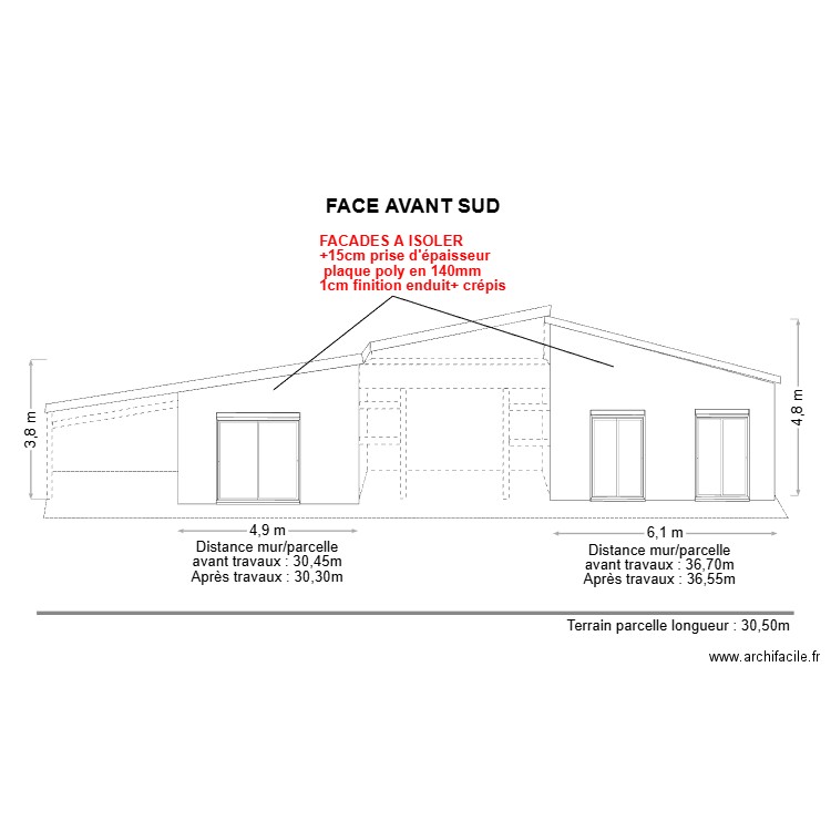dp03 av sud de cadaran. Plan de 0 pièce et 0 m2