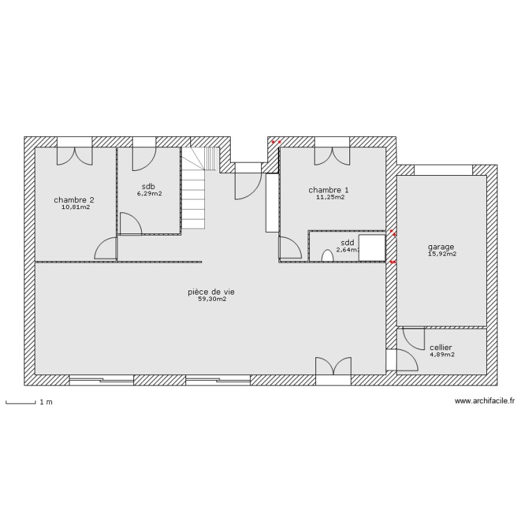Plan. Plan de 0 pièce et 0 m2