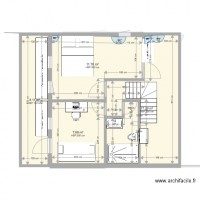 plan etage renovation grange 5
