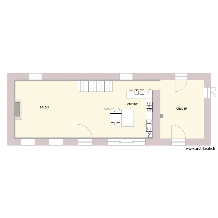 TIRIEN - RDC - avec meubles V2. Plan de 0 pièce et 0 m2