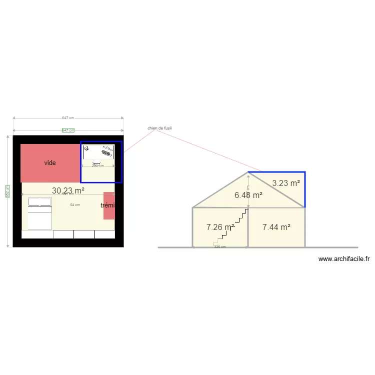 flora mézzanine projet. Plan de 0 pièce et 0 m2 flora mézzanine projet. Plan de 0 pièce et 0 m2