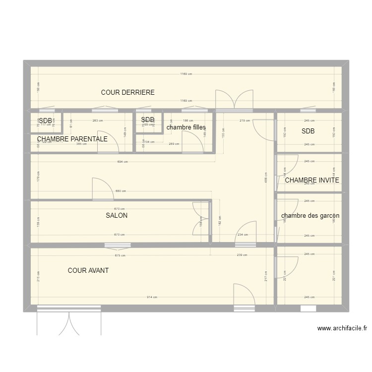 plan NOX. Plan de 0 pièce et 0 m2