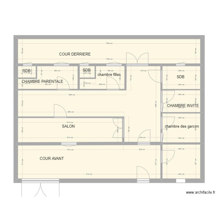 plan NOX. Plan de 12 pièces et 99 m2