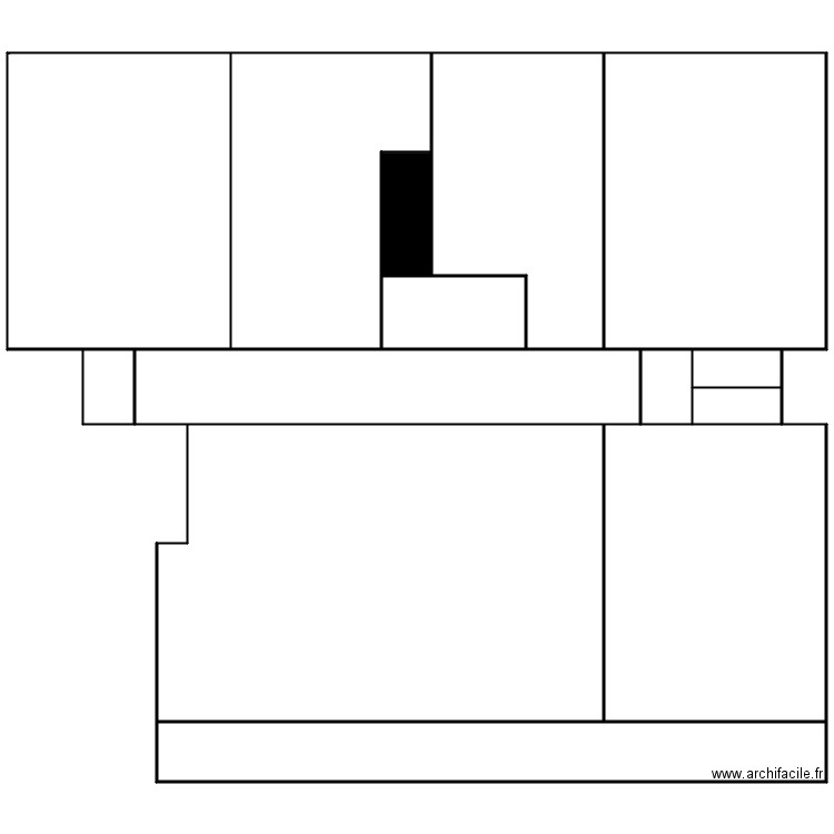 plan M PL B. Plan de 13 pièces et 5105 m2