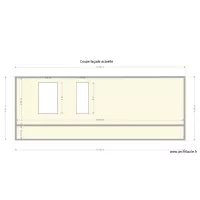 Plan facade existant