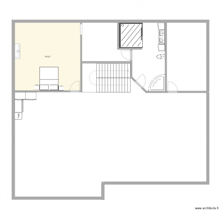 rdc. Plan de 0 pièce et 0 m2