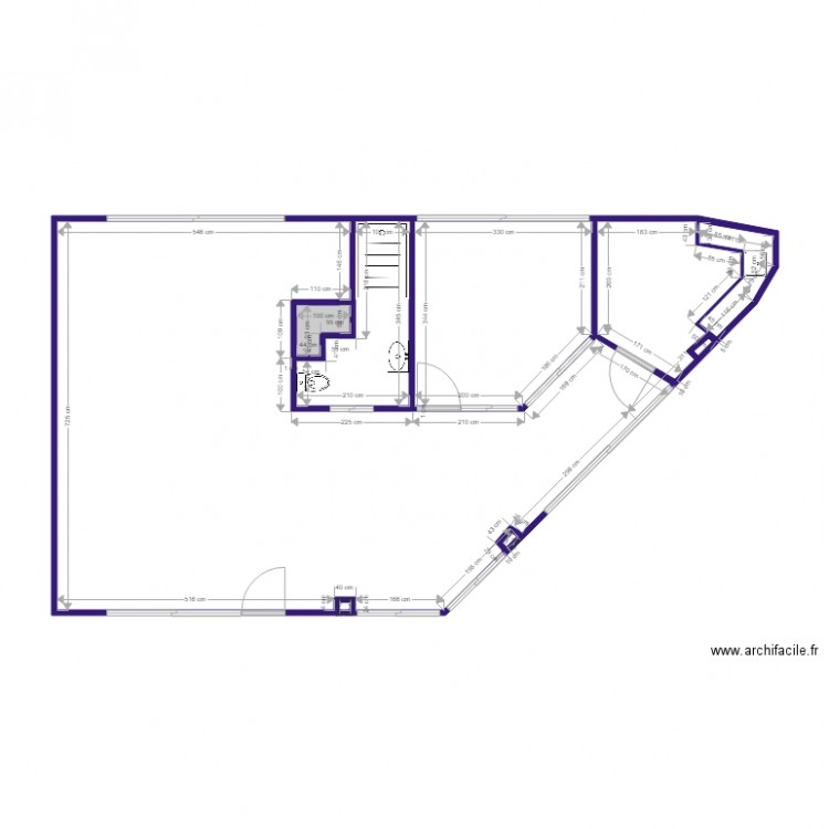 Proyecto Torre Oficina Haris. Plan de 0 pièce et 0 m2