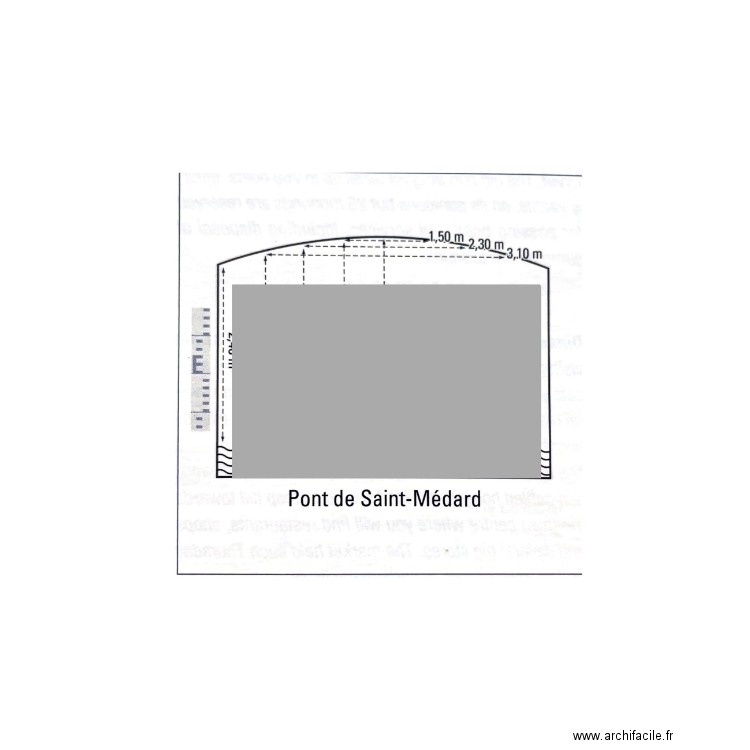 Pont st MEdardI’ll et vilaine. Plan de 0 pièce et 0 m2