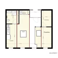 Plan T2 Graulhet modifi&eacute;