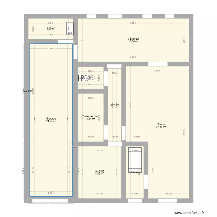 RDC. Plan de RDC. Plan de
