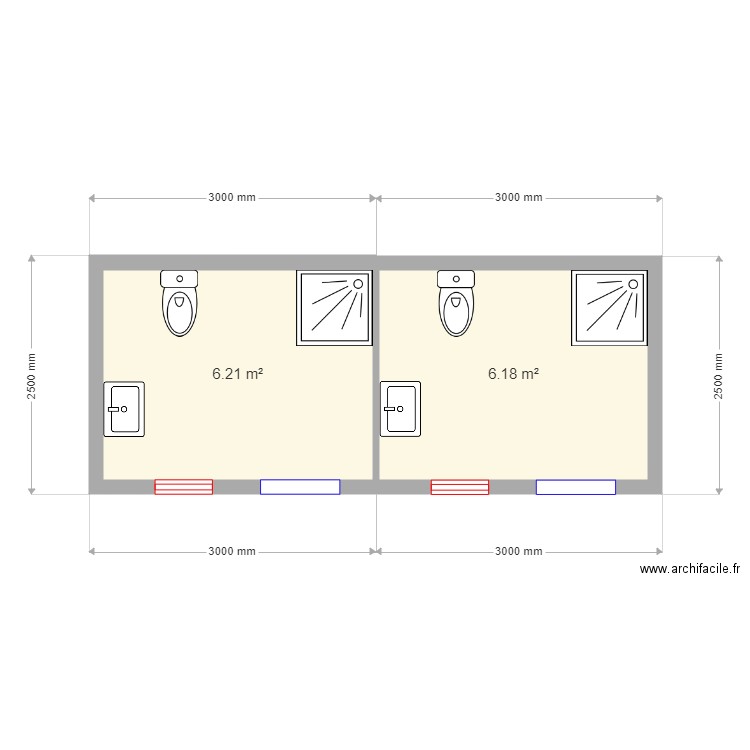 p15 dusheviye. Plan de 0 pièce et 0 m2