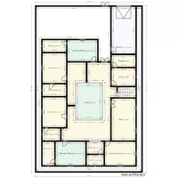 Plan maison Cheikh  Haroun Toure 
