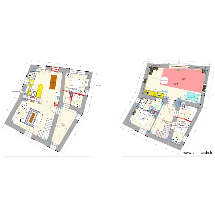 7_plan_CH Amis modifiée_Rivières. Plan de 0 pièce et 0 m2