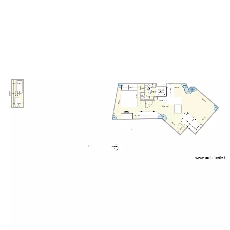 Appartement St Maure V4. Plan de Appartement St Maure V4. Plan de