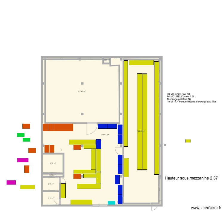 Proposition Alban chariots. Plan de 0 pièce et 0 m2