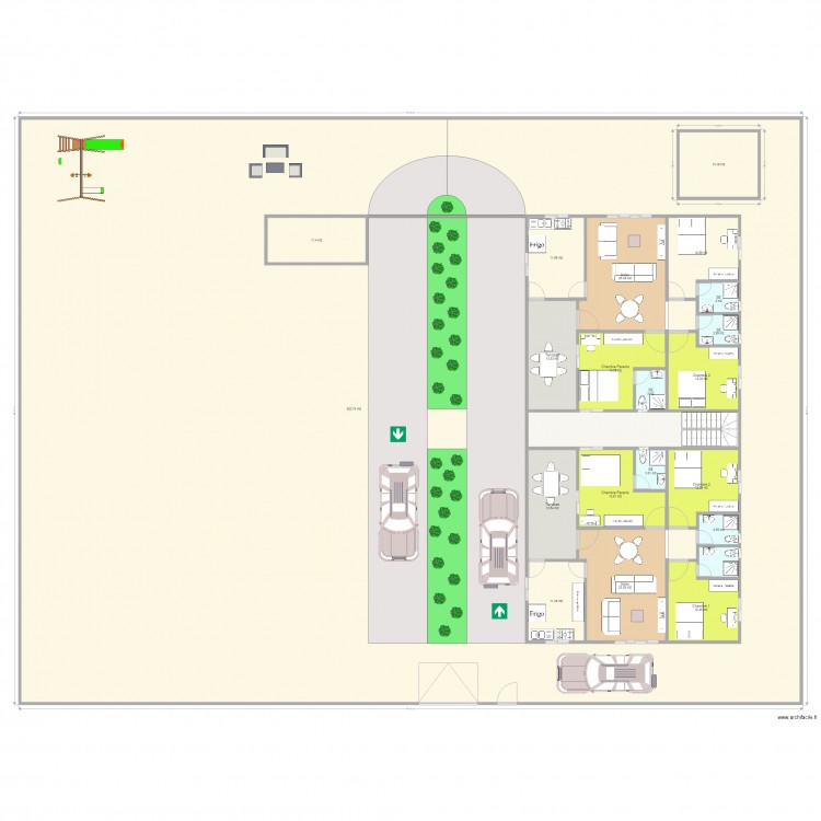 House Bonoua B. Plan de 0 pièce et 0 m2