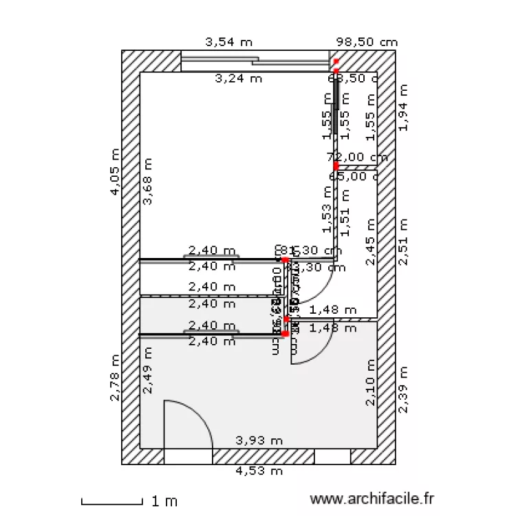 Transformation garage 12. Plan de 