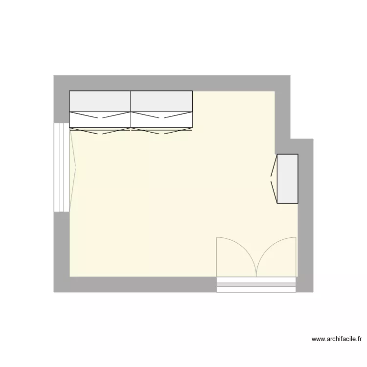 bureau. Plan de 