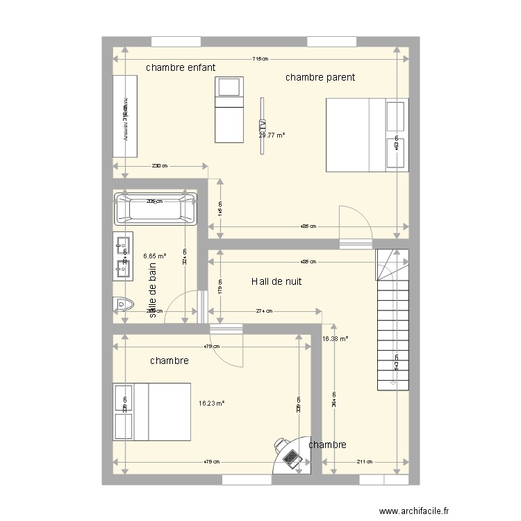 Aiseau ET 2 3F. Plan de 0 pièce et 0 m2