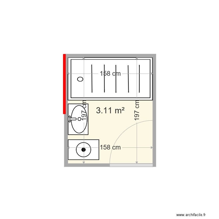 POILEVEE RENEE . Plan de 0 pièce et 0 m2