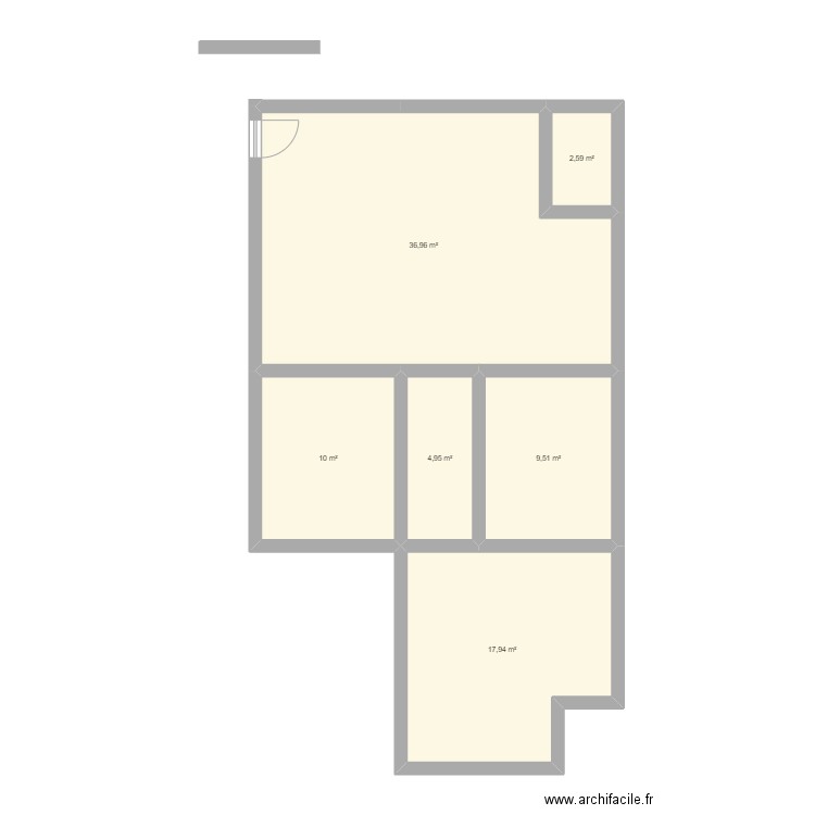 Appart1030 - Leopold. Plan de 0 pièce et 0 m2