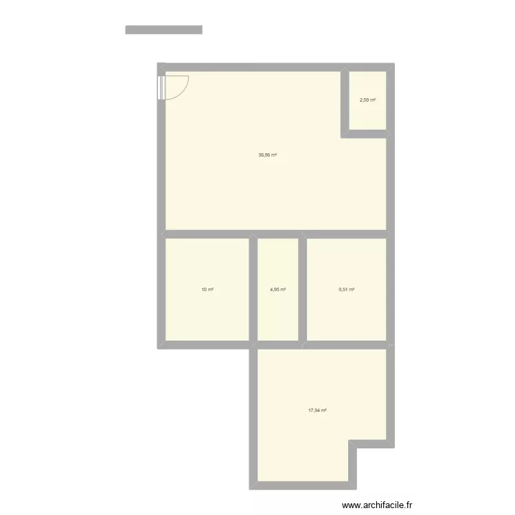 Appart1030 - Leopold. Plan de 