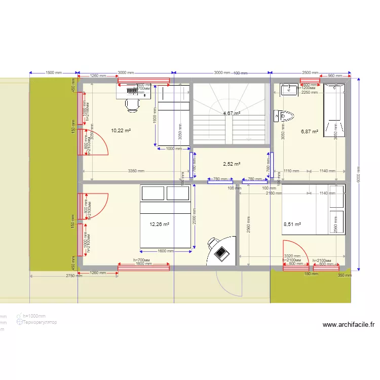 105 2 Волково. Plan de 