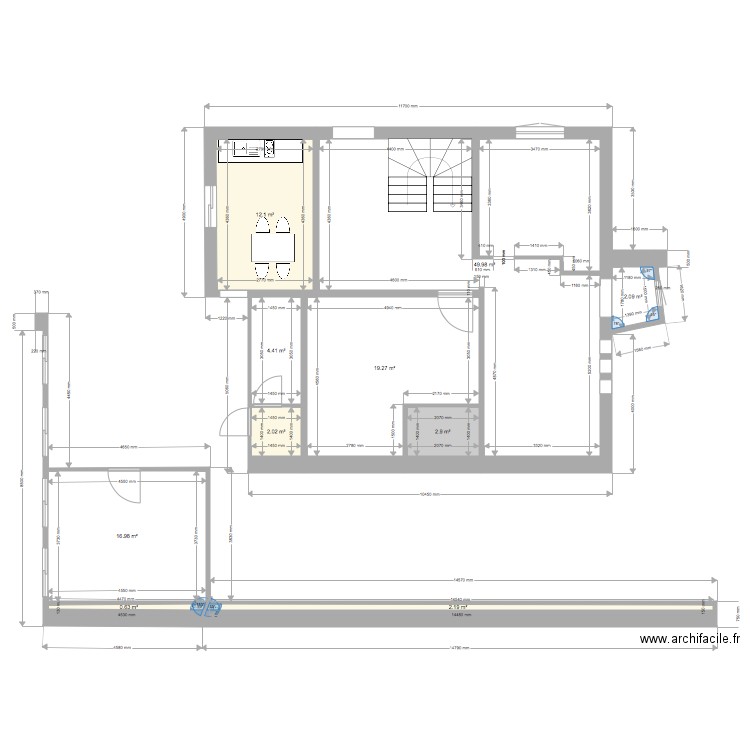 SCI AVECVUE SOUS SOL . Plan de 0 pièce et 0 m2