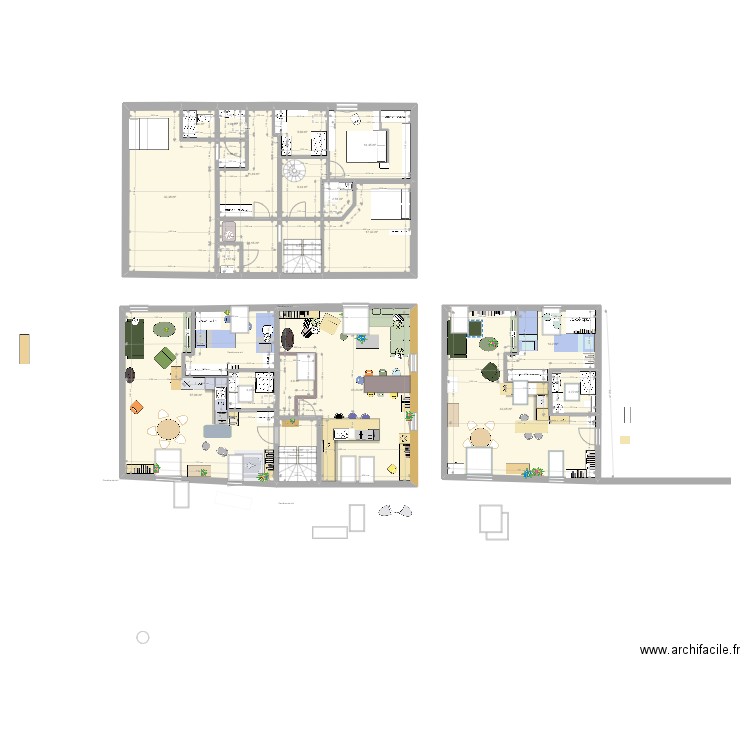 mes Favoris. Plan de 21 pièces et 290 m2