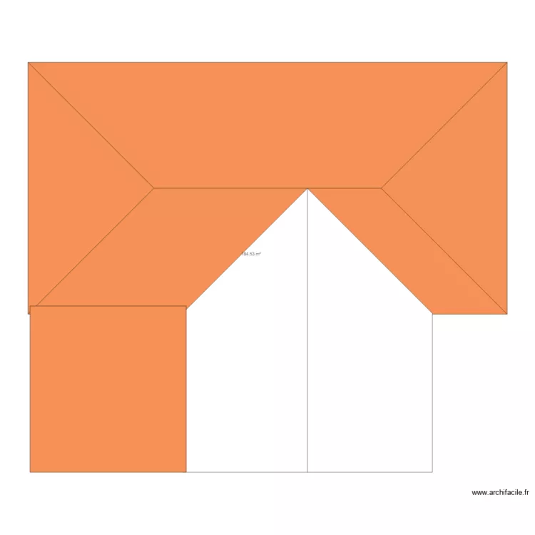facade. Plan de facade. Plan de