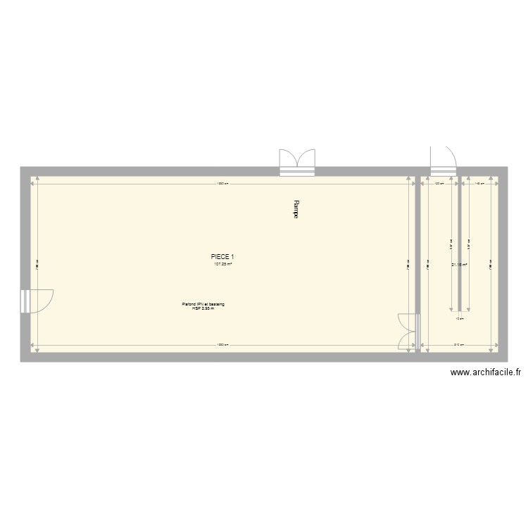 REMAUCOURT Piece 1. Plan de 0 pièce et 0 m2