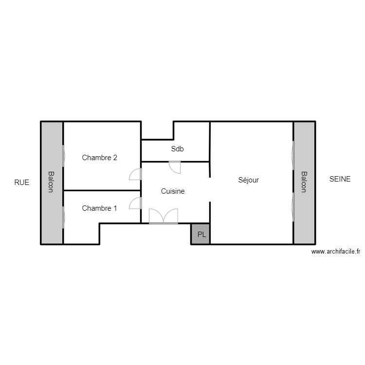 BOURRELIER . Plan de 0 pièce et 0 m2
