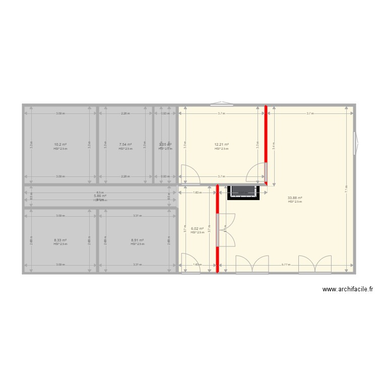 DUAUX 38 LES COTES D AREY. Plan de 0 pièce et 0 m2