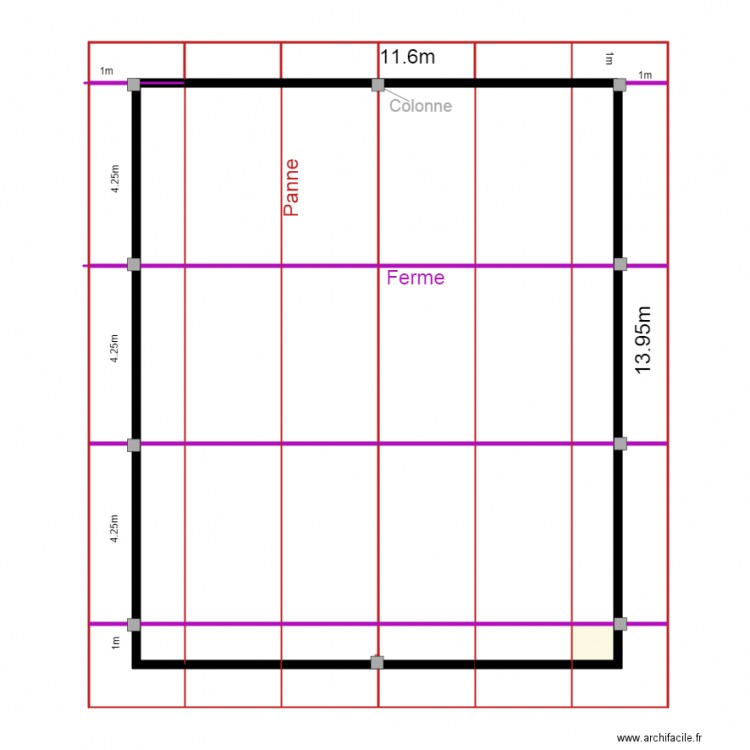 ferme abri transfo2. Plan de 0 pièce et 0 m2