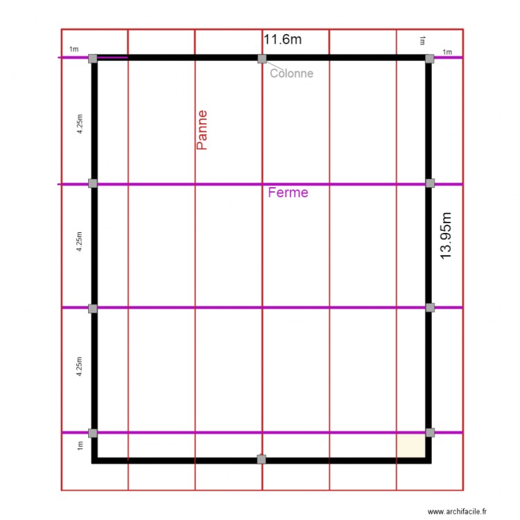 ferme abri transfo2. Plan de 0 pièce et 0 m2