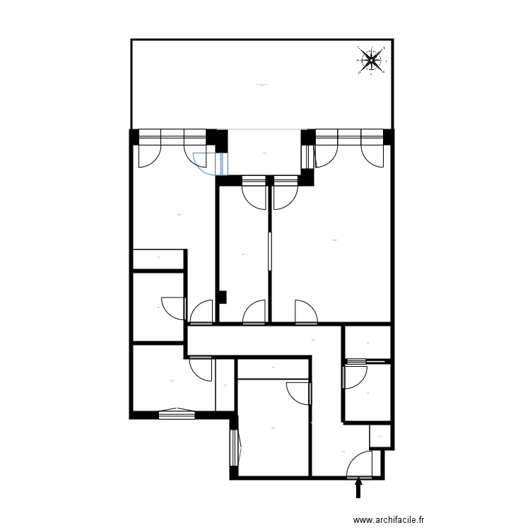 PRAT DE CARLI ED SALZE BLOC C PB 1 CANILLO. Plan de 0 pièce et 0 m2