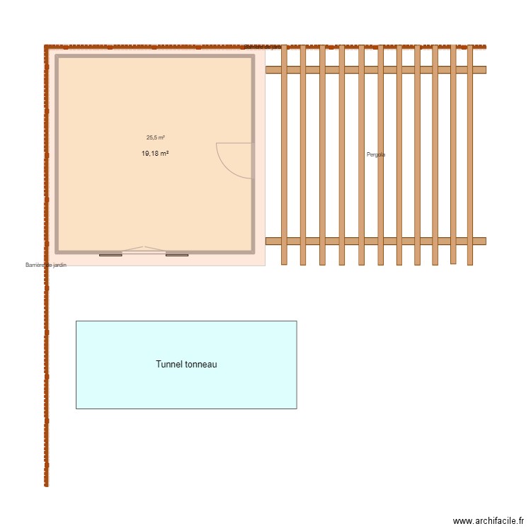 essai chalet. Plan de 0 pièce et 0 m2
