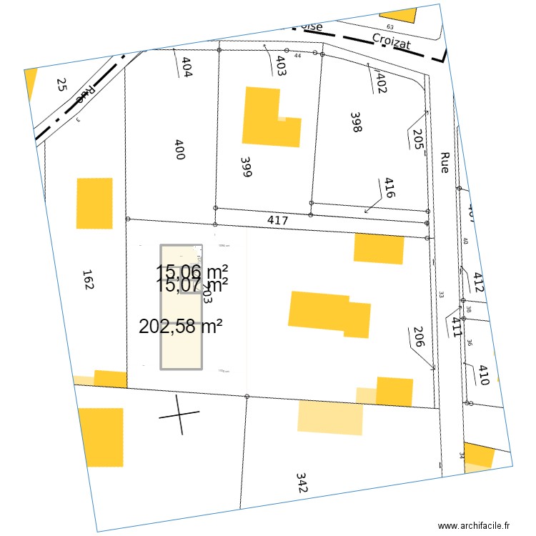 PLAN 3 MAISON COLLE. Plan de 5 pièces et 301 m2